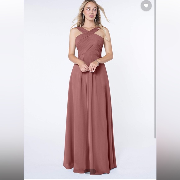 Azazie Dresses & Skirts - Azazie Kaleigh Sz. 14 Bridesmaid/ Formal Dress Desert Rose